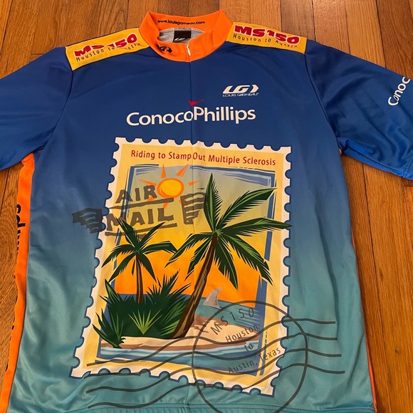 Louis Girneau Other - MS 150 Houston Austin Louis Garneau SZ XL Cycling Bicycle Shirt dri-fit